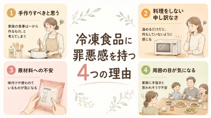 罪悪感を持つ4つの理由