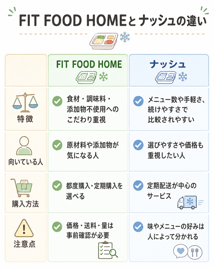 ナッシュ比較